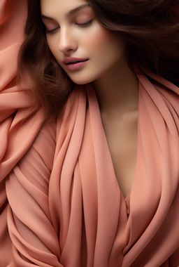 Kolor roku Pantone 2024 - Peach Fuzz. Komu pasują sukienki w tym kolorze?